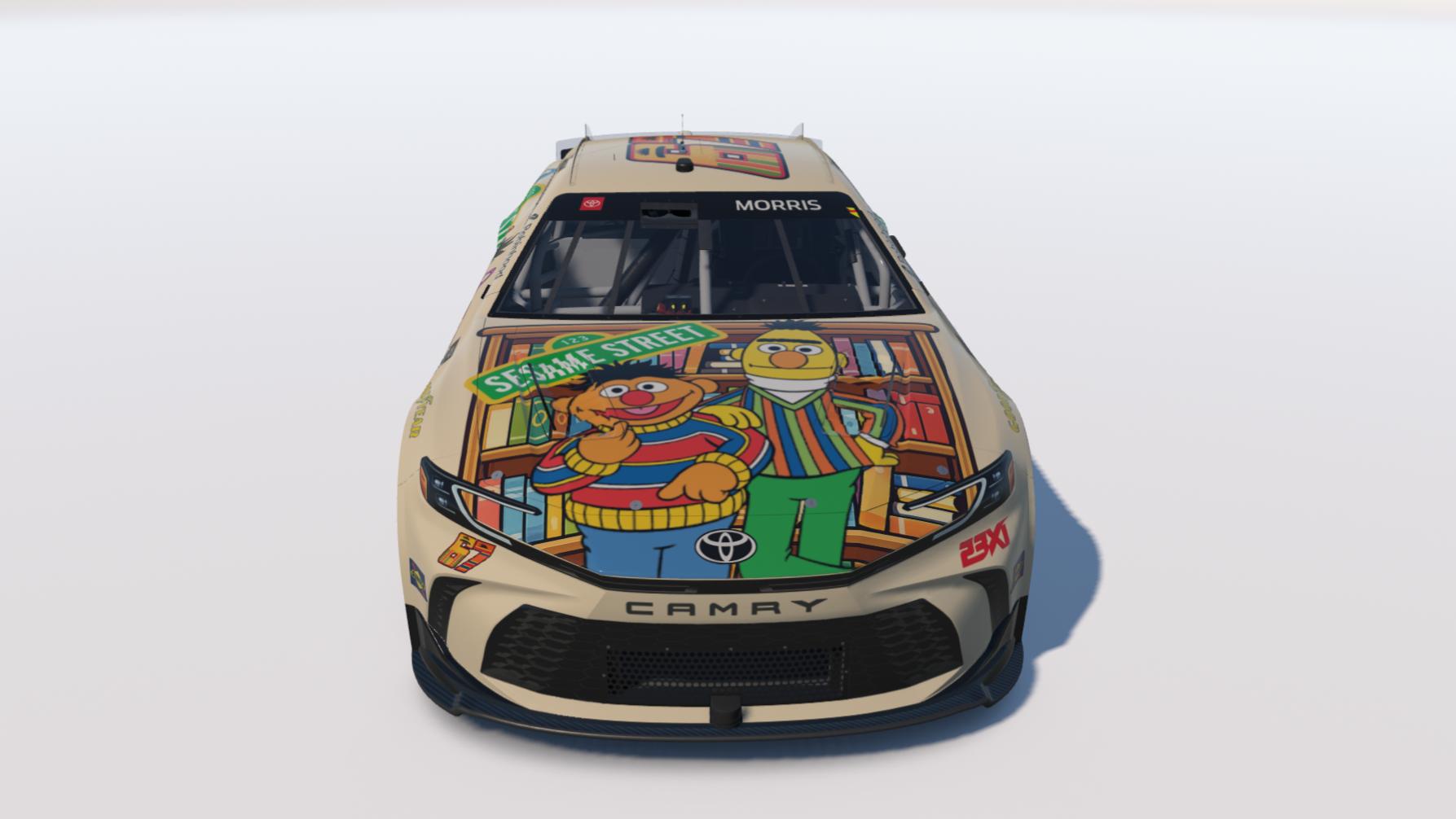 Preview of Corey Heim #67 Sesame Street "Bert & Ernie" Toyota Camry *Fictional* by Brett M.