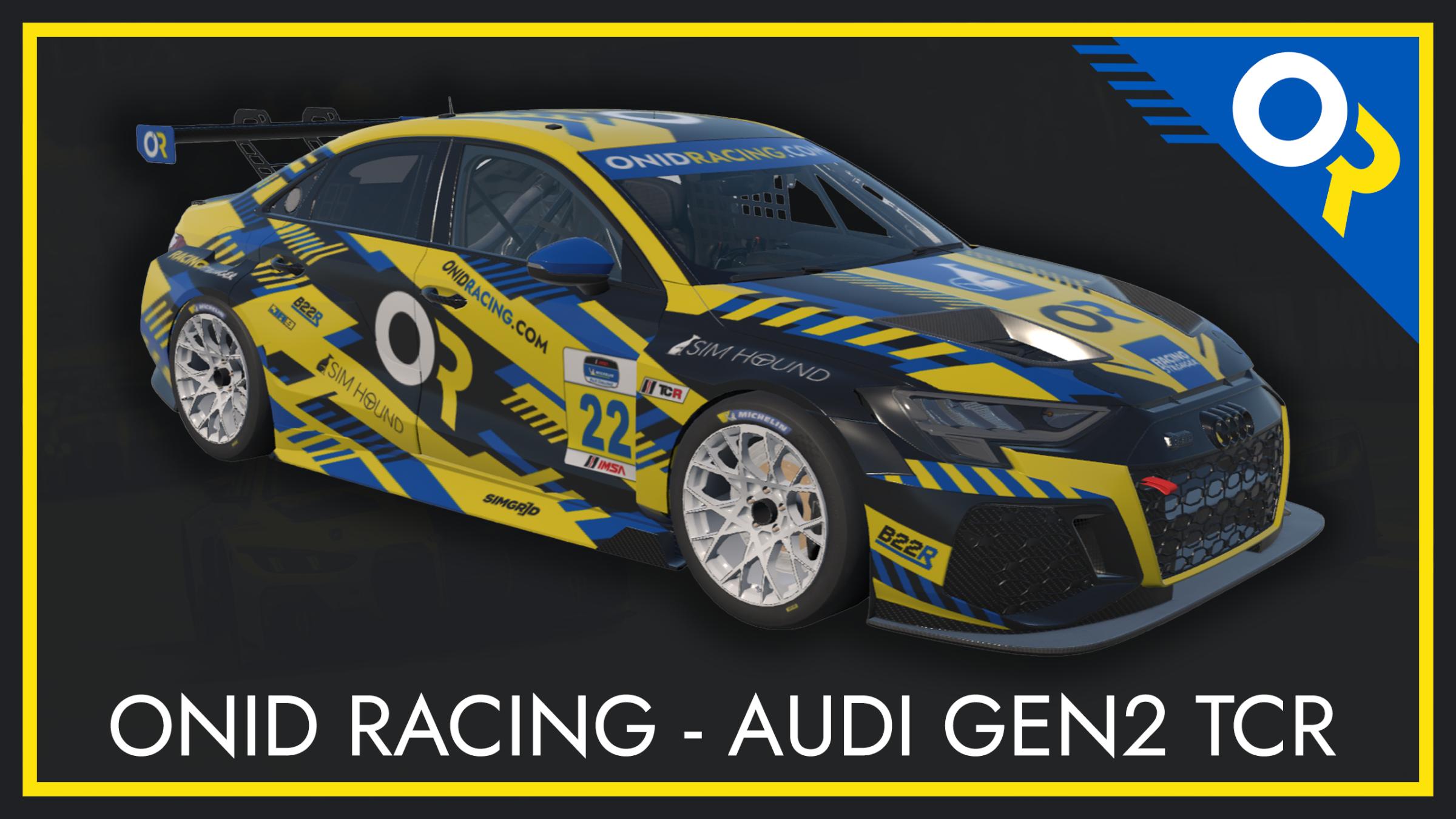 Preview of oNiD Racing 2026 - Audi Gen2 TCR by Ben F B.
