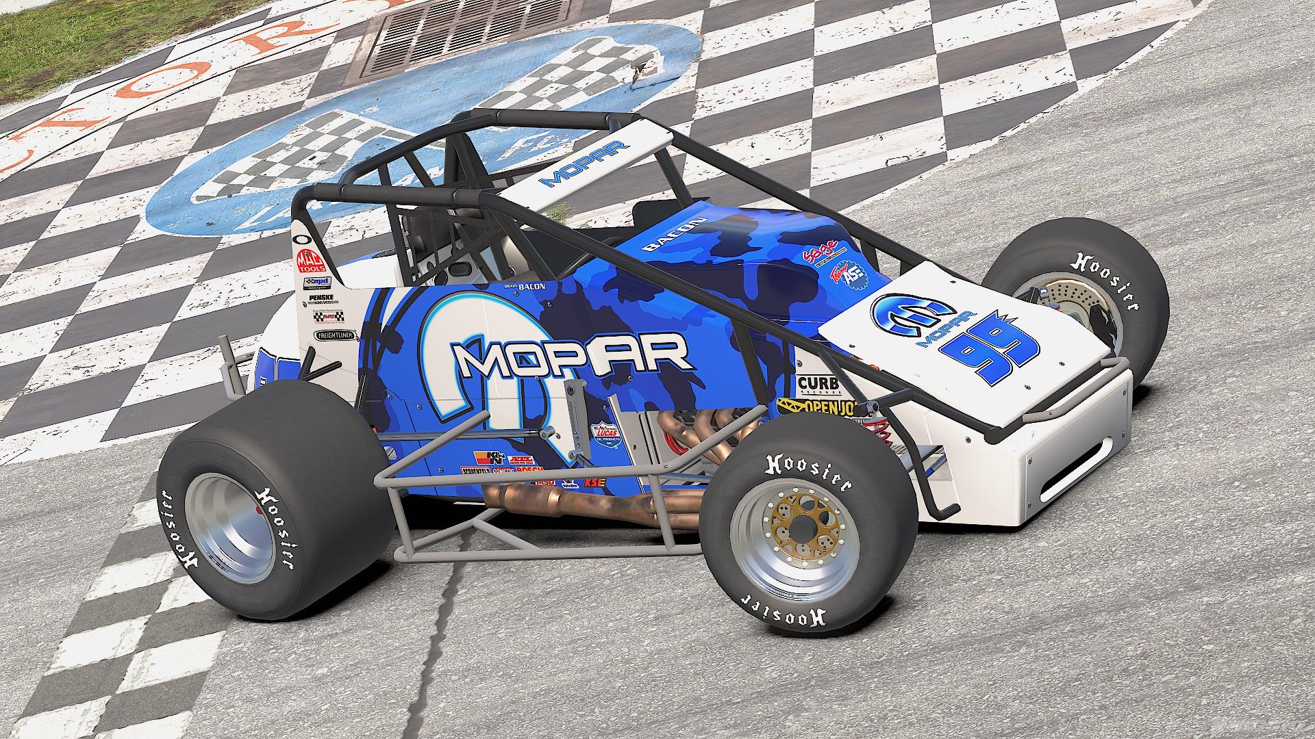 Preview of 2007 Brady Bacon #99 Mopar by Jeffrey Stanton