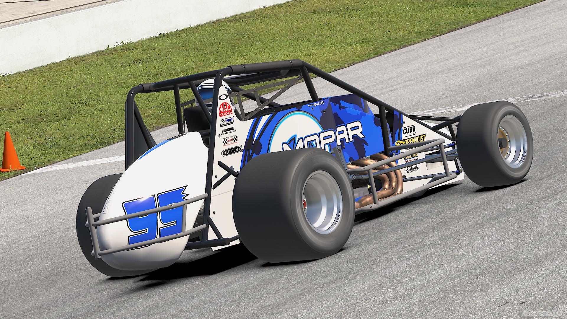 Preview of 2007 Brady Bacon #99 Mopar by Jeffrey Stanton