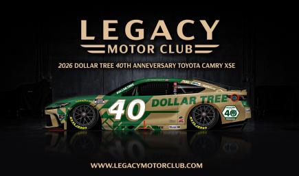 John Hunter Nemechek Dollar Tree 40th Anniversary Camry XSE