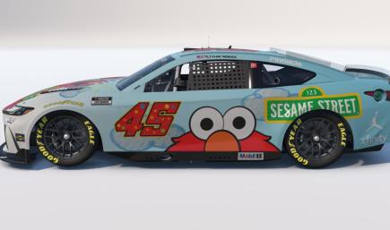 Tyler Reddick #45 Sesame Street 